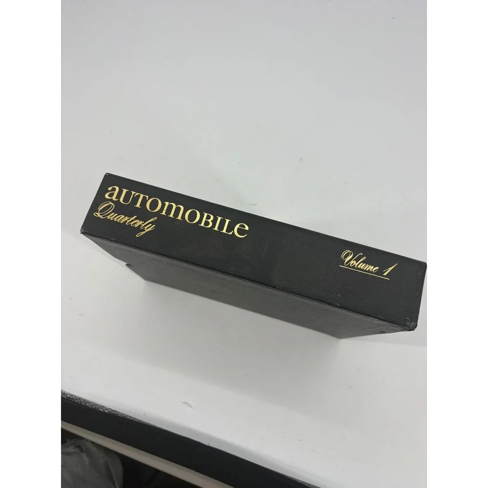 Automobile Quarterly Volume 1 Hardcover Book Set Nos 1-4 with Slipcase Vintage